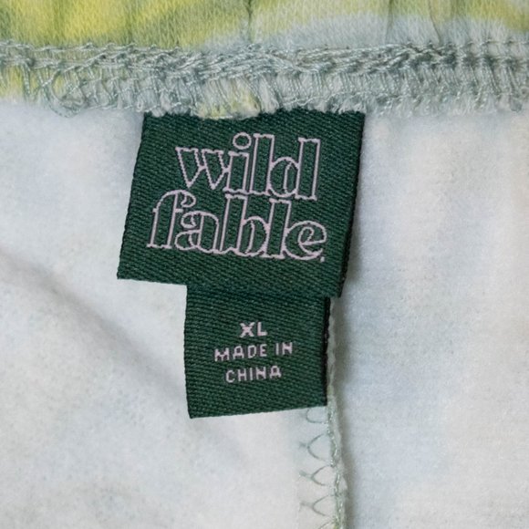 Wild Fable Green Swirl High Rise Jogger Lounge Sweatpants - Picture 7 of 11